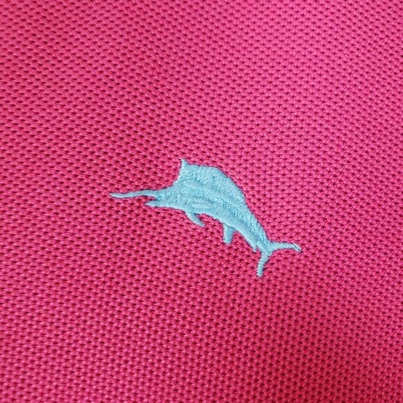 Tommy Bahama Polo Tee Sz L - Picture 3 of 6